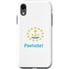 Rhode Island Cities & Towns Custodia per iPhone XR Souvenir degli Stati Uniti Bandiera USA Pawtucket Rhode Island