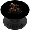 Wolf Wildlife Forest Mountains Outdoor G Wolf Pack Luna Foresta Alberi Fauna Selvatica Natura Amante Outdoor PopSockets PopGrip Adesivo