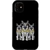 Cool 3 Hip Hop Trio Street Gold Chain Fu Custodia per iPhone 11 Pastore Tedesco Rap Old School Retro Streetwear 80s 90s