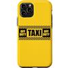 CAB DRIVER TAXI FUN COSTUME APPAREL Custodia per iPhone 11 Pro TAXI OFF DUTY SEGNO GIALLO TAXI CAB COSTUME