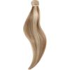 Rapunzel of Sweden Ponytail Straight / Clip-in / Medium Volume M7.3/10.8 Cendre Ash Blonde Mix 50 cm Extension per capelli 90 g