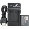 QIAO JIN LIN DSTE LI-50B D-LI92 - Batteria agli ioni di litio e caricabatteria micro USB compatibile per Olympus Stylus 1010 1020 1030 9000 9010 SP-800UZ SP-810UZ SZ-10 SZ-11 SZ-12 SZ-15 SZ-20 SZ-30MR SP-7 20UZ