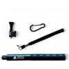 Apex Accessories Invisible Selfie Stick, estensibile fino a 117 cm, 1 pezzo, Action Camera in alluminio, asta per selfie, palmare, monopiede, palo, asta telescopica