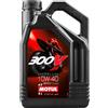 Motul Olio Motore 300V 4T Sae 10W-40 ROAD RACING, 4 LITRI