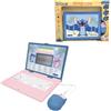 Lexibook, Disney Stitch, Computer Portatile Educativo Bilingue, Inglese e Francese, 164 attività, Matematica, Giochi di Logica, Modalità Musica, Rosa/Blu, JC601Di1LXB
