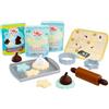 Little Tikes Creative Chefs Cookie Kit con Speciale Sabbia Make-It! Mix, 11 Accessori, Set da Pasticciere Realistico per il Gioco di Finzione, Età 3+