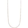 Purelei Liilii Collana Lunga da Donna - Catena a Maglie in Acciaio Inox Delicata Placata Oro o Argento - Collana Regolabile 55-60 cm - Collana Minimalista da Stratificare e Base per Charm, Eine Grösse