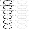 UNICRAFTALE Braccialetto D'Amicizia Croce Regolabile in Corda Intrecciata Bracciale in Corda di Nylon Cristiano Assortito per Donne Uomini, Idee Regalo per Pasqua, Battesimo, San Valentino, Metallo