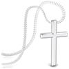 SERASAR Collana Croce da Donna d'Argento Gesù con Ciondolo Gioielli Acciaio Inox