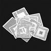 Generic Stencil BGA Heat Reballing 130 Pezzi Kit di Rete in Acciaio Inossidabile Durevole per Scheda di Comunicazione Desktop per Laptop