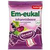 Em-eukal Johannisbeere Hustenbonbons gefüllt zuckerfrei, 75 g Caramelle