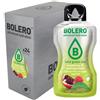 Bolero ICED GREEN TEA RASPBERRY & POMEGRANATE 24x8g | Saftpulver ohne Zucker, gesüßt mit Stevia + Vitamin C | geeignet für Kinder, Sportler und Diabetiker | glutenfrei und veganfreundlich