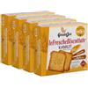 Generico 4X Le Fresche Biscottate Grissin Bon con Grano KAMUT, Fette Biscottate Croccanti con Olio Extravergine di Oliva, Fonte di Iodio, Porzioni Salva Freschezza 250g