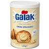 Generico Galak Professional Crema Spalmabile con Cioccolato Bianco 1,2 kg - Crema Dolce per Farcitura, Decorazione, Gelateria, Pasticceria e Bar - Formato Professionale