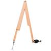Uonlytech Bussola Didattica Compasso Legno per Disegnare Cerchi Fino a 120Cm Strumento Multifunzione per Insegnanti Lavagna Matematica