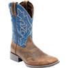 Durango Stivale Westward Western da uomo con punta quadrata, Marrone, 43 EU