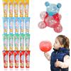 AZIDWERYQ 20 bolle di plastica che soffiano bolle di plastica giocattoli palloncini non tossici per feste di compleanno scolastiche
