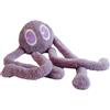 Xshelley Polpo con gambe lunghe, grande peluche, cuscino, morbido animale marino, viola, 1 metro di altezza, regalo per bambini