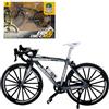AMJKEJI Giocattolo per mountain bike, modello 1:8, modello decorativo, per dita, in miniatura, dito, mountain bike, modello, ornamenti per compleanni, lauree, colore nero