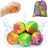 Dmrbiy Palloncini Acqua 8 pezzi Bombe D'Acqua per Bambini, Palline Rimbalzanti riutilizzabili, Pallone Da Spiaggia, giochi d'acqua per bambini outdoor, perfetti per piscina, spiaggia e mare (colore casuale)