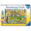 Ravensburger - Puzzle Il balletto delle fate, 100 Pezzi XXL, Età Raccomandata 6+ Anni