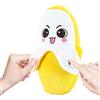 Generic Musical Banana Plush - Beat Sensing Interactive Toy, 15cm Singing Banana Plush Metronome Beat Sensor Toy for Kids Parent Child Interactive Fun Bedroom Dorm Sofa Car Birthday, Gift, Christmas
