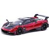 Tarmac Works 1:64 Scala Modellino Auto Compatibile Con Pagani Huayra BC (Russo Dubai) IN Rosso/Nero