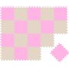 LittleTom 18 Pezzi Tappeto Gioco per Bambini in Piastrelle EVA 30x30 - Pavimento Morbido e Antiscivolo per Neonati - Superficie Puzzle Protettiva Ideale per la Cameretta dei Bimbi e Gioco a Terra