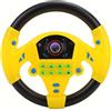 Marhynchus Volante Giocattolo Giochi di Finzione Volante con Suoni Luci e Musica per Bambini Piccoli 4-6 Anni Attacco a Ventosa (Yellow)