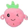 Masyrt Musica Beat Piano Peluche Frutta Induzione Elettrica Bambola Interattiva per (Fragola)
