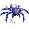 Generico Telecomando Spider - cingolato per muri | Giocattolo strisciante per interni ricaricabile | Occhi LED RC per bambini, ragazzi e ragazze | Eventi di riunioni di famiglia di feste di compleanno |