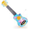 Toyland® 40 cm (16) Peppa Pig La mia prima chitarra con plettro incorporato - Strumento musicale da accordare e suonare - Divertente giocattolo musicale per bambini - Età 3+