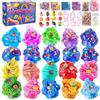 YOPINSAND Kit Slime da 20 Pezzi per Ragazze e Ragazzi - Slime Pronto per Bambini, Set Fai da Te per Feste con 4 Tipi di Slime Clear, Butter, Galaxy, Foam, Additivi, Party Favors e Regali per Età 3-12