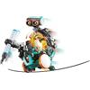 Velleman Kit robot educativo 5 in 1 per imparare la programmazione, set STEM con codifica meccanica, costruisci 5 robot come pinza o carrello elevatore