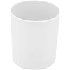Yuecoom Portautensili, contenitore per stoviglie girevole a 360 gradi in PP con cestino per bacchette per cucina domestica(Bianco)