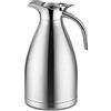 LANTING Caraffa Termica,thermos 2 litri,in Acciaio Inox 304 brocca/Thermos a Doppia Parete, isolata sotto Vuoto,per tè o caffè, chiusura a pressione, mantiene le bevande fredde e calde per 24 ore.