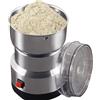 DOJBK Molino a Pietra Per Macinazione a Motore, Macina Cereali Commerciale In Acciaio Inossidabile Da 300 G, Macchina Per Macinazione a Grana Alta, Macchina Per Farina Di Vaniglia
