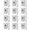 SOBEAU 12 sacchetti di ricambio compatibili per iRobot i7 i7+ / i7 Plus E5 E6 E7 S9, accessori per aspirapolvere per Roomba i7, per aspirapolvere Clean Base Vacuum Bags Automatic Suction Station