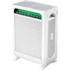 KNKA Purificatore d'aria Air Purifier, Doppio Filtro HEPA, CADR 400m³/h, 120m², Rimuove 99,97% Pollini, Peli & Odori, Modalità Auto/Notte, Per Fumatori e Animali, APH4000, Bianco
