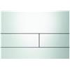 TECEsquare Plaque de déclenchement, pour technique à deux quantités, pièce de rechange, 9820393, 9820393, Colorazione: Bianco lucido