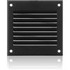 ABOUT VENT 100x100mm Griglia di Ventilazione in Acciaio Antracite con Zanzariera - Griglie di Aerazione in Metallo
