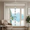 LXHGVKHJ Zanzariera Magnetica Per Porte Finestra Rete In Fibra Di Vetro 50-150cm, Tende Zanzariere Con Calamita Per Finestre, Zanzariere Magnetiche Balcone, Si Chiude Da Sola(White,50x150cm)