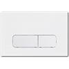 BADUNDU StarBlueDisc - Piastra di azionamento per Geberit Delta UP100 e Sigma UP320, colore: Bianco