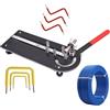 Generico Attrezzo per Piegare Fili | Ergonomico Manuale Heavy Duty - Piegatrice per Filo di Rame Elettrico - per Elettricista, Tubi, Cavi, Ferro, Riparazione Auto, Edilizia