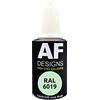 Alex Flittner Designs - Pennarello a vernice RAL 6019, colore verde-bianco, matt, 20 ml, vernice per ritocco acrilico, per riparazione, legno, metallo, mobili da bagno