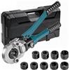 Aisny Pinza Per Pressatura Tubi In Rame, Tubi Compositi Tubi In Rame Pinza Manuale Per Pressatura Con Profilo A V E Profilo Th V12 V15 V18 V22 V28 E Th16 Th20 Th26 Th32 Utensile Professionale