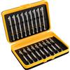 SabreCut 18 punte per cacciavite a impatto magnetico SabreCut SCRK90_01 da 90 mm Phillips PH1 PH2 PH3 Pozi Pozidriv PZ1 PZ2 PZ3 Hex H3 H4 H5 Torx T10 T15 T20 T25 T27 T30 T40