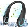 Timiyou Ventilatori da Collo Portatile, Hands Free Bladeless Fan Usb, Ventilatore da Collo con Batteria da 2600 mAh Mini Ventilatore A Collo per Viaggi, Sport All'aria Aperta, Casa, Ufficio, Cucinando