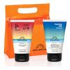 Solarium Travel Kit SPF30 Crema Solare Spf30 50ml + Crema Doposole Viso e Corpo con Prolungatore di Abbronzatura 50ml