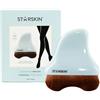 STARSKIN Pennello spray per calze, per un'applicazione perfetta, senza striature, pennello per sfumare il corpo, per fondotinta, contouring e spray per calze